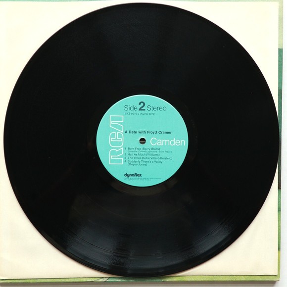 Floyd Cramer – A Date With Floyd Cramer - RCA Camden CXS-9016 - 1972 12" LP - Picture 11 of 12